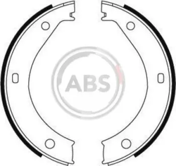 Тормозные колодки барабанные A.B.S. 8805