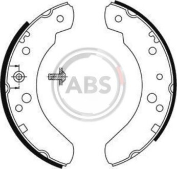 Гальмiвнi колодки барабаннi A.B.S. 8829