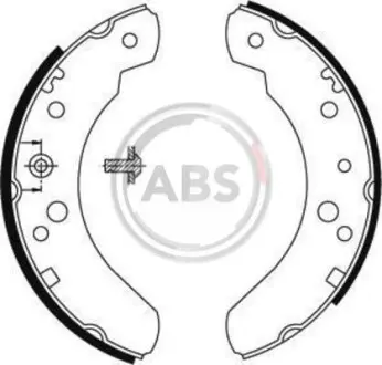 Тормозные колодки барабанные A.B.S. 8829