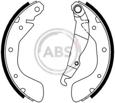 Тормозные барабанные колодки с ABS. A.B.S. 8885