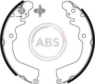 Тормозные колодки барабанные A.B.S. 8903
