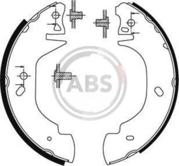 Гальмiвнi колодки барабаннi A.B.S. 8940