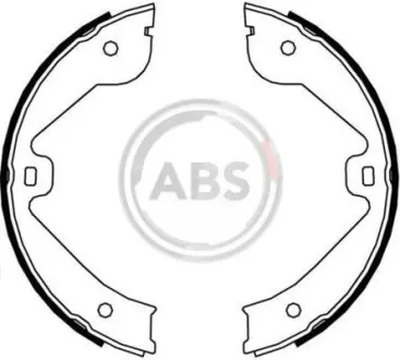 Тормозные колодки барабанные A.B.S. 9177