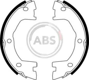 Тормозные колодки барабанные A.B.S. 9199