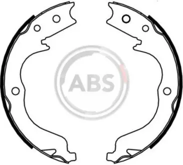 Гальмiвнi колодки барабаннi A.B.S. 9235