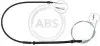 Трос ручного тормоза 2015mm для дисков A.B.S. K14199 (фото 1)