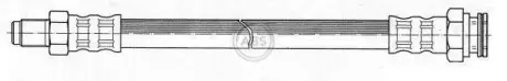 Тормозной шланг A.B.S. SL3172