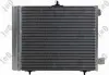 Радиатор кондиционера с осушителем Citroen C3/Peugeot 207/208 1.0-1.6/1.6HDi 02- ABAKUS 0090160011 (фото 1)