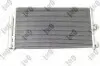 Радiатор кондицiонера Fiat Doblo 1.3/1.9JTD 01- ABAKUS 0160160016 (фото 1)