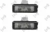 Фонарь подсветки номерного знака 2шт LED ABAKUS 01653900LED (фото 1)