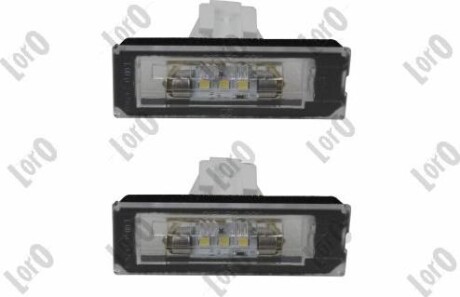 Лiхтар пiдсвiтки номерного знаку 2шт LED ABAKUS 01653900LED