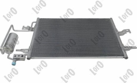 Радiатор кондицiонера з осушувачем Opel Meriva A 1.4-1.8 03-10 ABAKUS 0370160031
