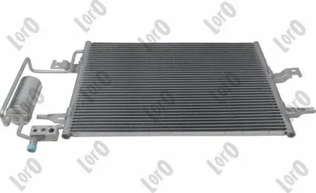 Радiатор кондицiонера з осушувачем Opel Meriva A 1.4-1.8 03-10 ABAKUS 0370160031