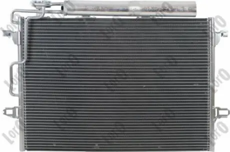 Радiатор кондицiонера з осушувачем MB E-class (W211) 1.8-5.5 02-08 ABAKUS 0540160007A
