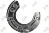 Кожух гальмiвного диска переднiй,лiвий BMW 5 (F07/F10/F11)/6 (F12/F13/F06) 10-17 ABAKUS 13107131 (фото 1)