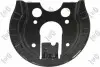 Кожух гальмiвного диска заднiй Peugeot 307/Citroen C4 02-13 ABAKUS 13107508 (фото 1)