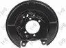 Кожух гальмiвного диска правий Nissan Qashqai/Qashqai +2 I 1.6/1.5 dCi 10-13/2.0 dCi 07-13 ABAKUS 13107644 (фото 1)