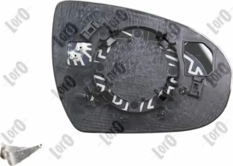 Скло бокового дзеркала лiве, з пiдiгрiвом, електричне ABAKUS 1555G01