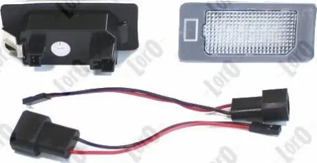 Лiхтар пiдсвiчування номерного знаку к-т LED ABAKUS L042100005LED
