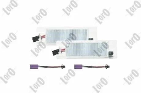 Фонарь подсветки номерного знака к-т 2шт LED ABAKUS L372100003LED