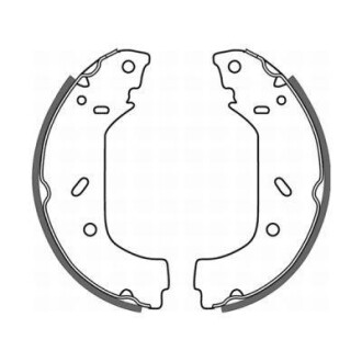 Гальмівні колодки, барабанні ABE C0P015ABE