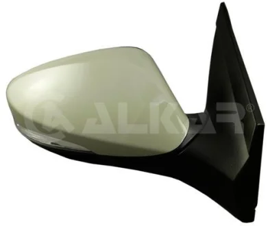 Зеркало заднего вида (под покраску) Hyundai Accent 10-18(R) (электро) ALKAR 6142612