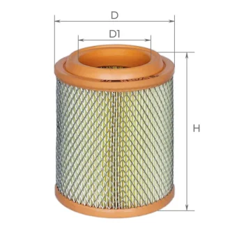 Фільтр повітряний (DODGE Caliber; JEEP Compass, Patriot) ALPHA FILTER AF0225