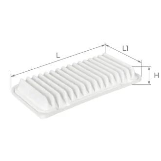 Фільтр повітряний (AVENSIS (T25), COROLLA (E12U, E12J)) ALPHA FILTER AF1001