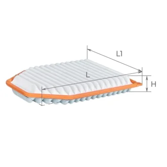 Фільтр повітряний (JEEP Wrangler III) ALPHA FILTER AF1014