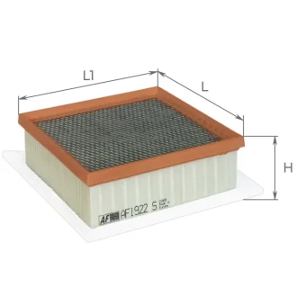 Фільтр повітряний ALPHA FILTER AF1922S
