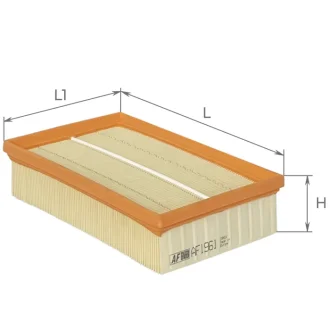 Фільтр повітряний ALPHA FILTER AF1961