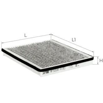 Фильтр салона ALPHA FILTER AF5008A