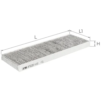 Фільтр салону (Opel Vectra B) ALPHA FILTER AF5028A