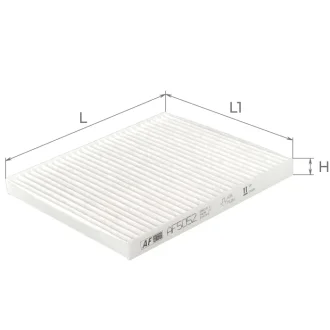 Фільтр салону (Citroen, Peugeot) ALPHA FILTER AF5052