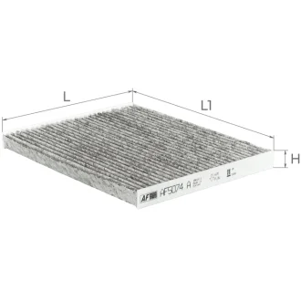 Фільтр повітряний салону ALPHA FILTER AF5074a