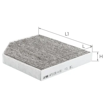 Фільтр повітряний салону ALPHA FILTER AF5108a
