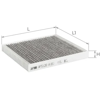 Фільтр салону (JEEP Patriot, DODGE Caliber, FIAT, LANCIA, CHRYSLER) ALPHA FILTER AF5128a