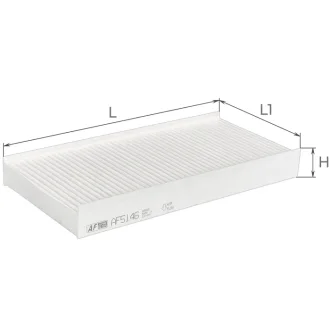 Фільтр салону (AUDI Q7, VW TOUAREG, TRANSPORTER V) ALPHA FILTER AF5146