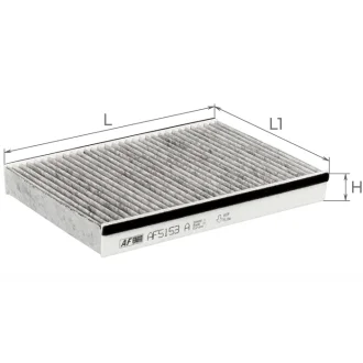 Фільтр салону ALPHA FILTER AF5153a