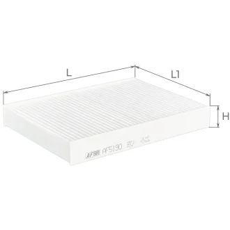 Фільтр салону ALPHA FILTER AF5190