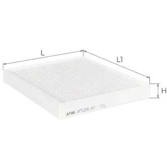 Фільтр салону ALPHA FILTER AF5205