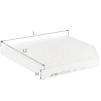 Фільтр повітряний салону ALPHA FILTER AF5216
