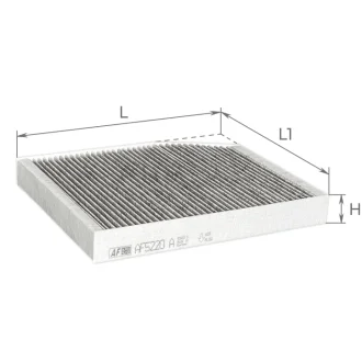 Фільтр салону ALPHA FILTER AF5220a