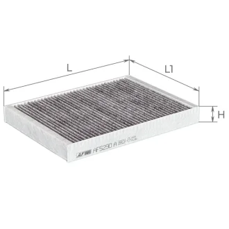 Фільтр салону (CHRYSLER 300 C; DODGE Challenger, Charger; LANCIA Thema II) ALPHA FILTER AF5290a