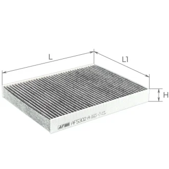 Фільтр салону ALPHA FILTER AF5302a