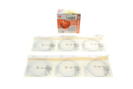 Кольца поршневые Daewoo Lanos 1.4/1.5i 97-01 (76.50mm/STD) (1.5-1.5-3) (к-кт 4 цилиндра) AMP PR-DAE-47-3548-000-SET