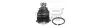 Шарова опора важеля переднього 18mm Dacia Logan/Renaultndero/Clio/Megane 03- APLUS 16383AP (фото 1)