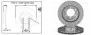 Диск гальмівний перед. Lexus Gx Toyota Land Cruiser Prado 2.8D-4.6 08.09- APLUS 61903AP (фото 1)