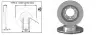 Диск гальмівний перед. Toyota Land Cruiser 3.0-4.0 03- APLUS 61947AP (фото 1)