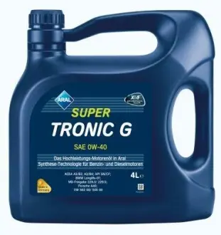 Олива моторна 4L Aral SuperTronic GE 0W40 ARAL 15A8AD